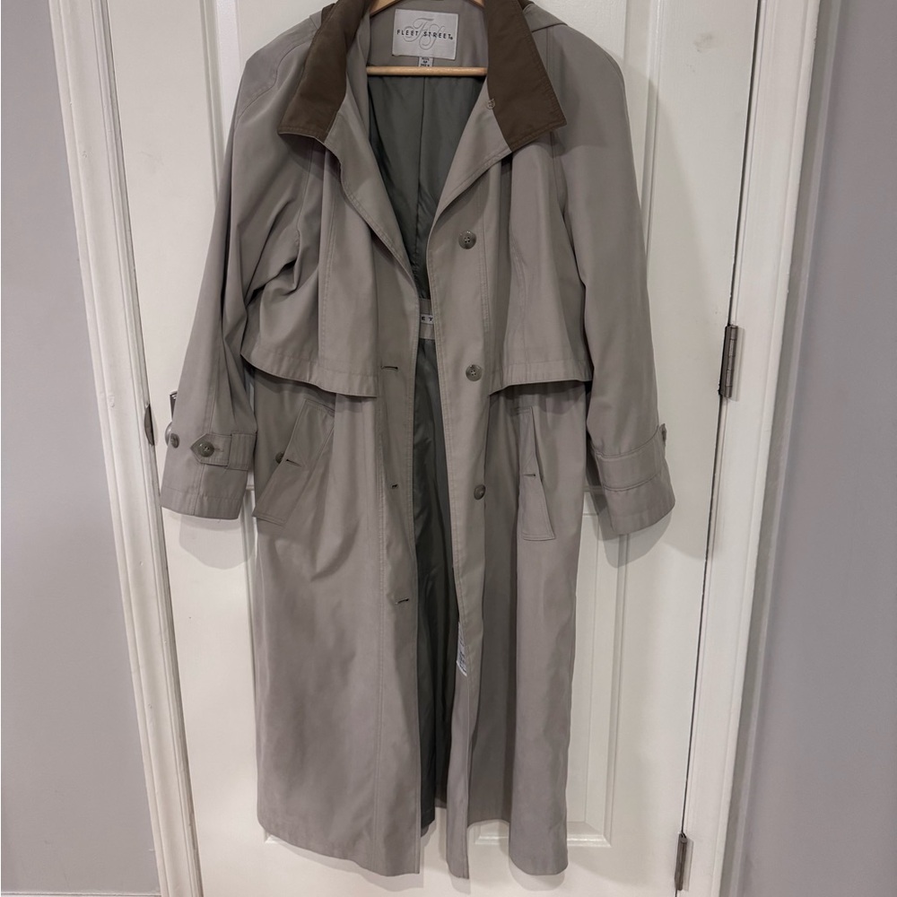 Beige Trench Coat
